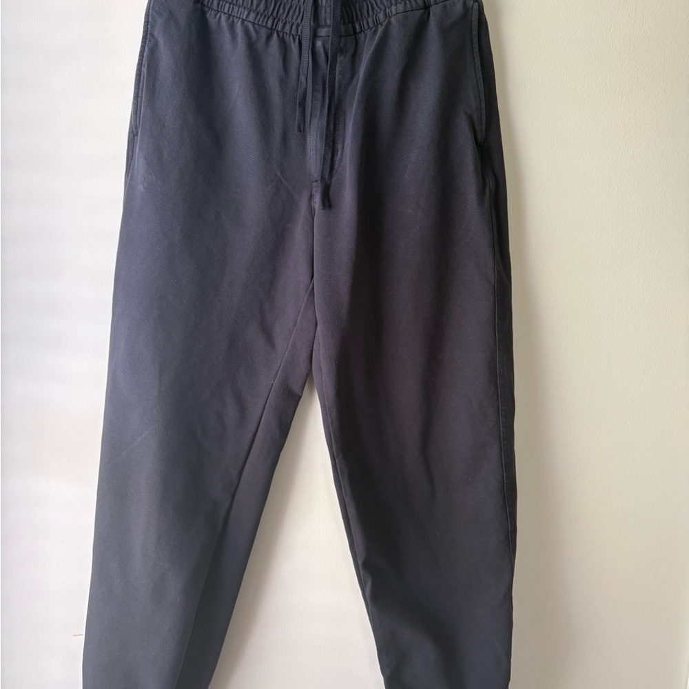 Uniqlo Men's NAVY BLUE NEW MEDIUM Jogger Sweatpants
